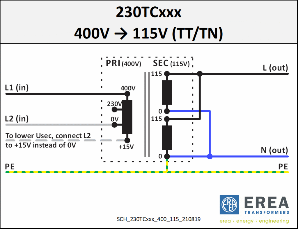 Aansluitschema 230TC10000