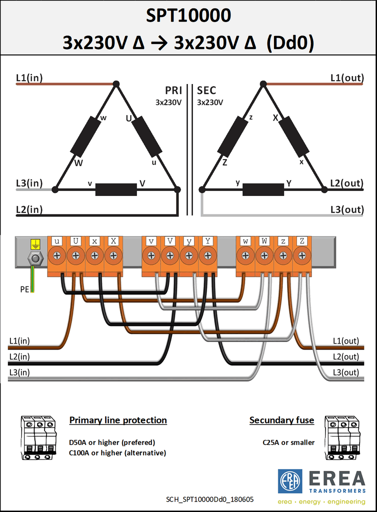 Aansluitschema SPT10000
