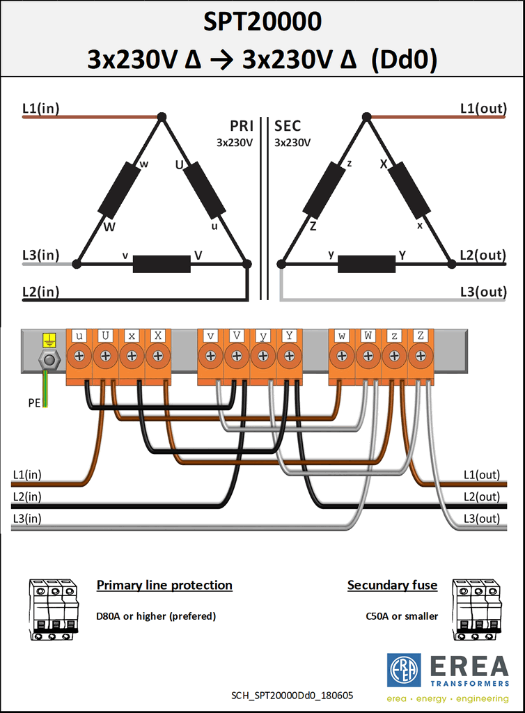 Aansluitschema SPT20000