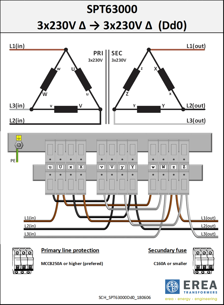 Aansluitschema SPT63000