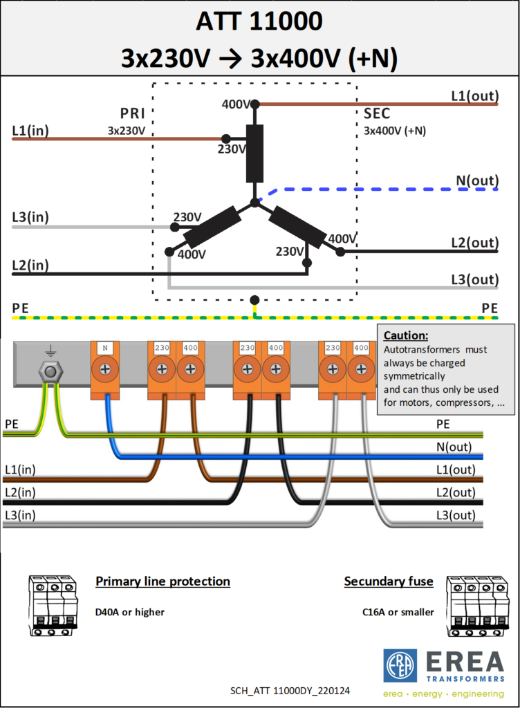 Aansluitschema ATT 11000