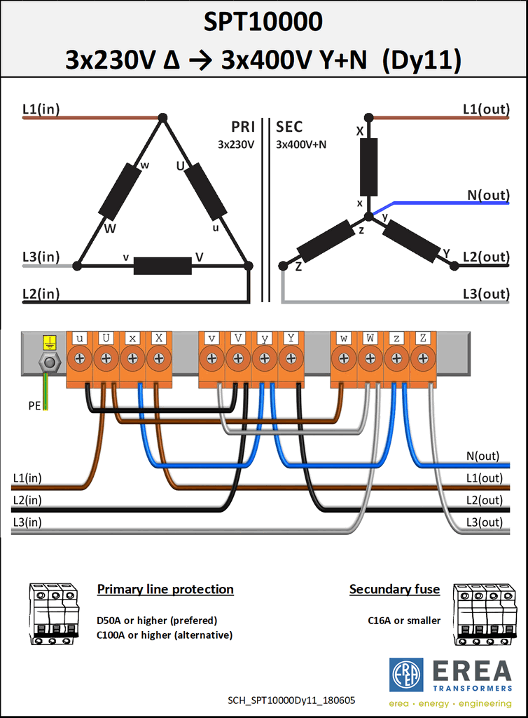 Aansluitschema SPT10000