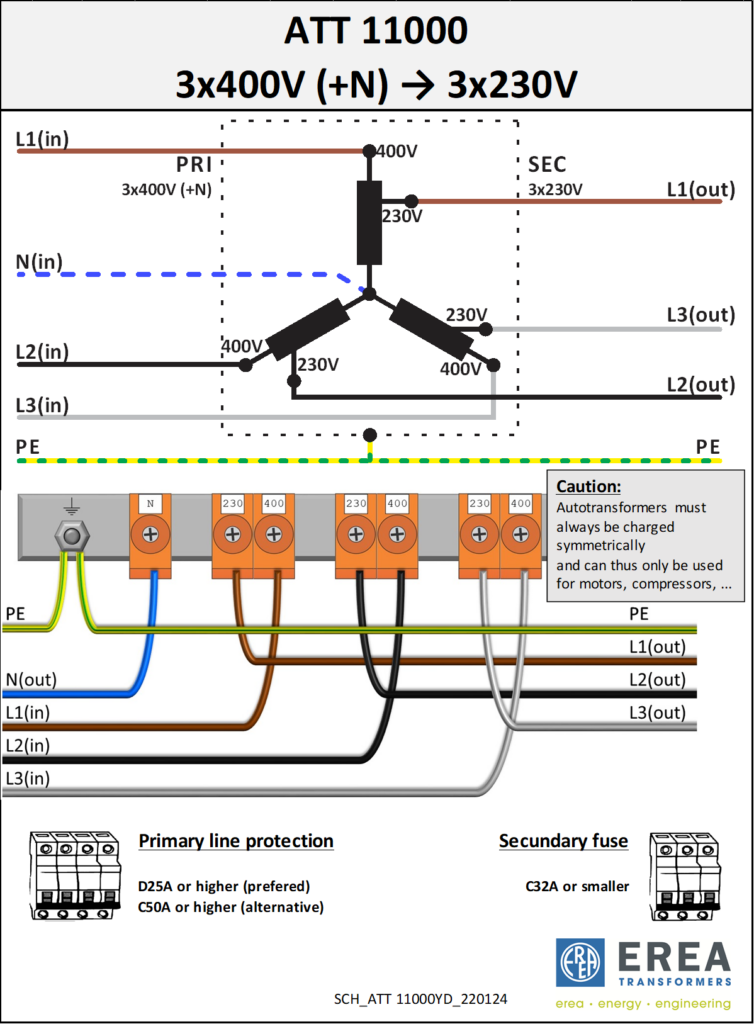 Aansluitschema ATT 11000