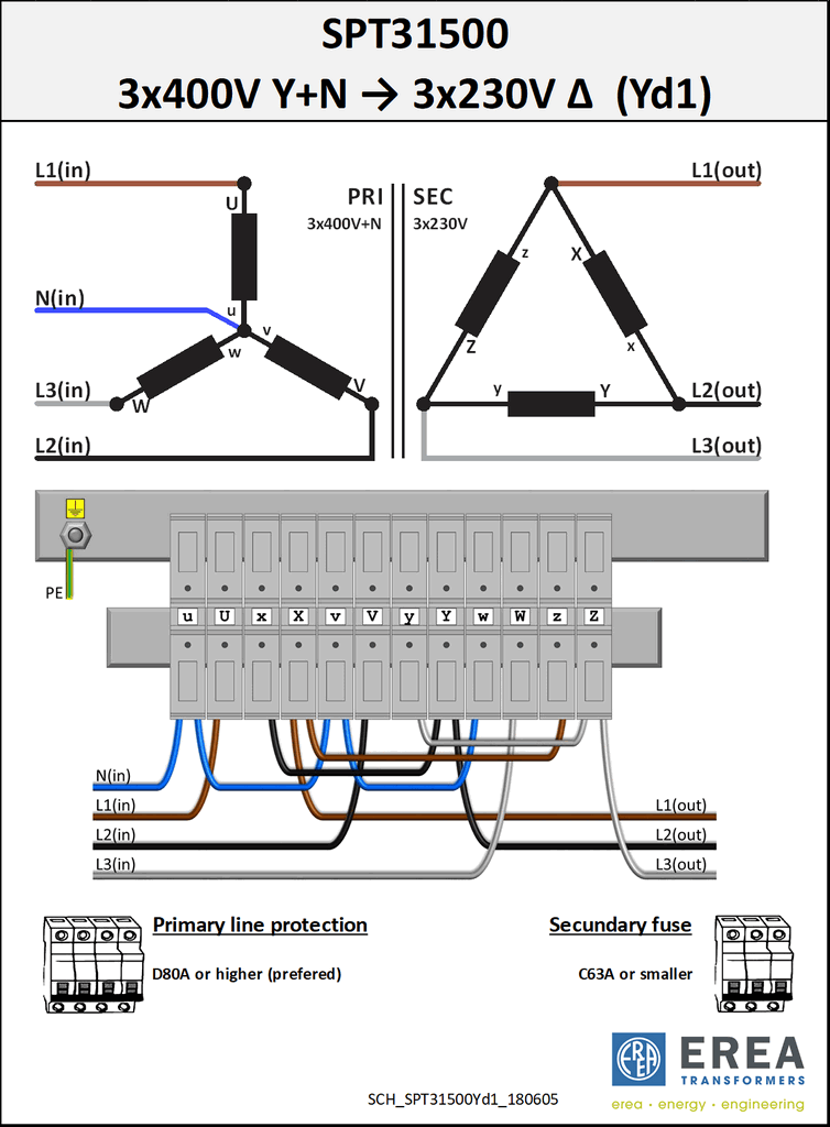 Aansluitschema SPT31500