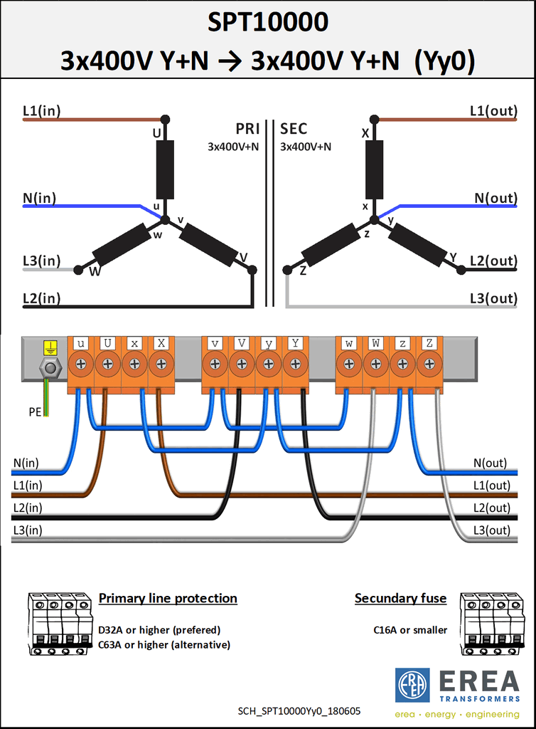 Aansluitschema SPT10000