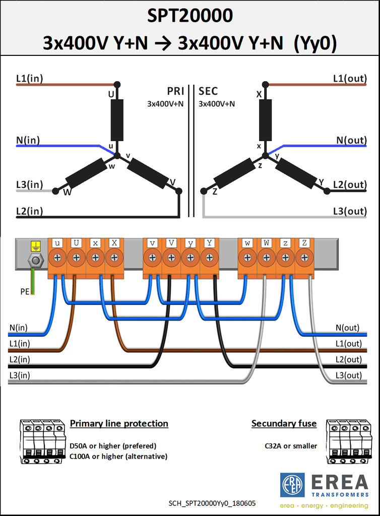 Aansluitschema SPT20000