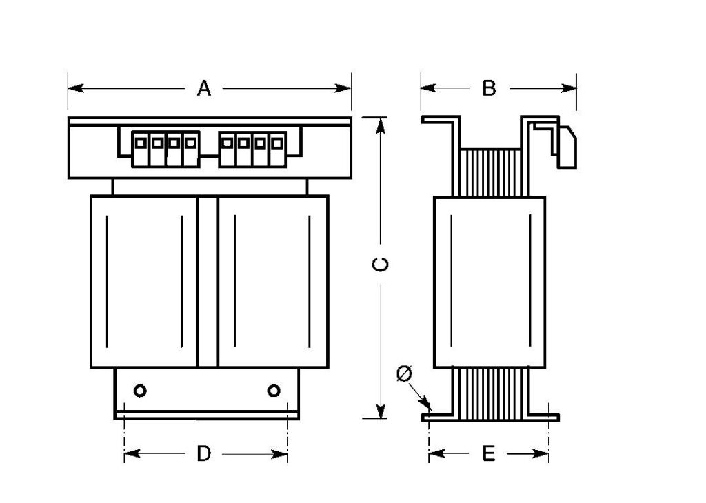 Maattekening 230TC6300