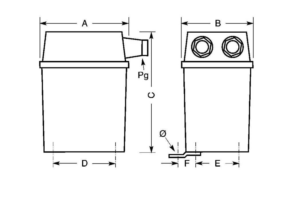 Maattekening EFSP 100