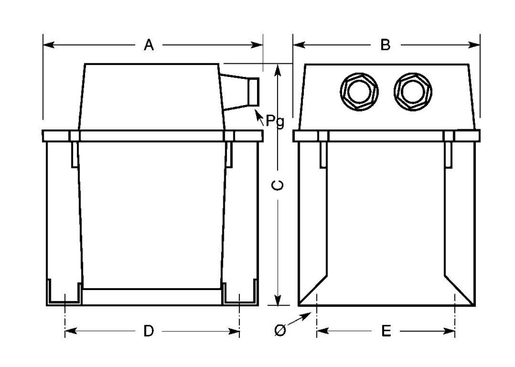 Maattekening EF 224SB630