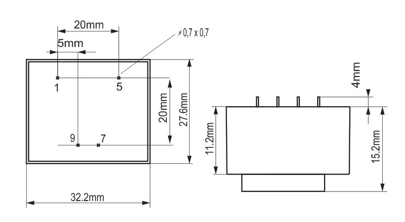 Maattekening E 115TR0