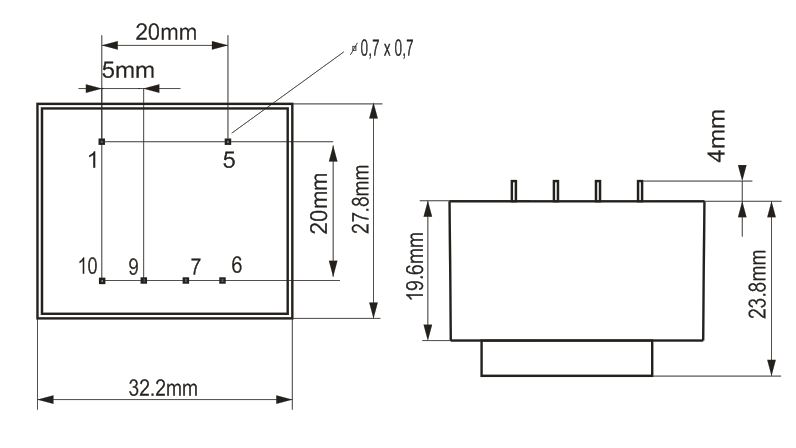 Maattekening E 115TR2