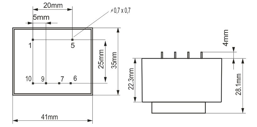 Maattekening E 124TR4