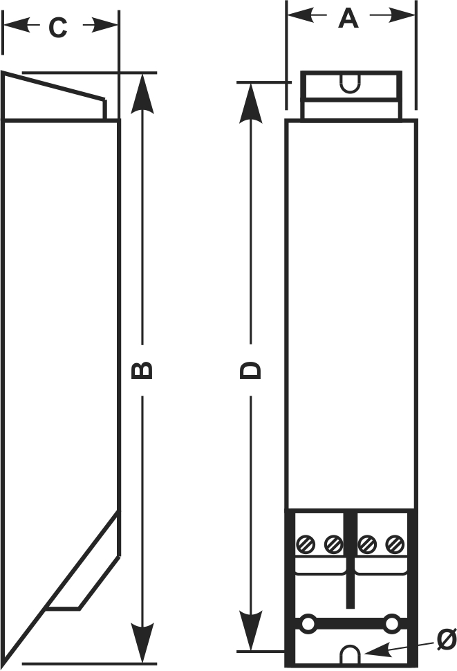 Maattekening E 12SC20 SA