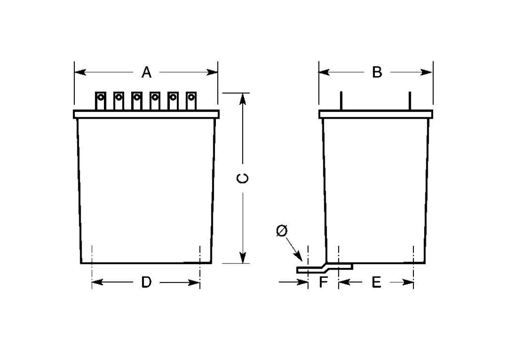 Maattekening E 62TR100