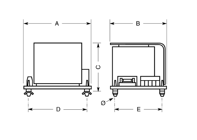 Maattekening GV24-1PC