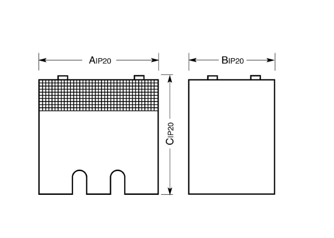 Maattekening K20EC/030