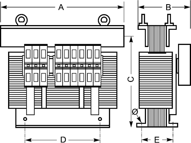 Maattekening SPT25000/D