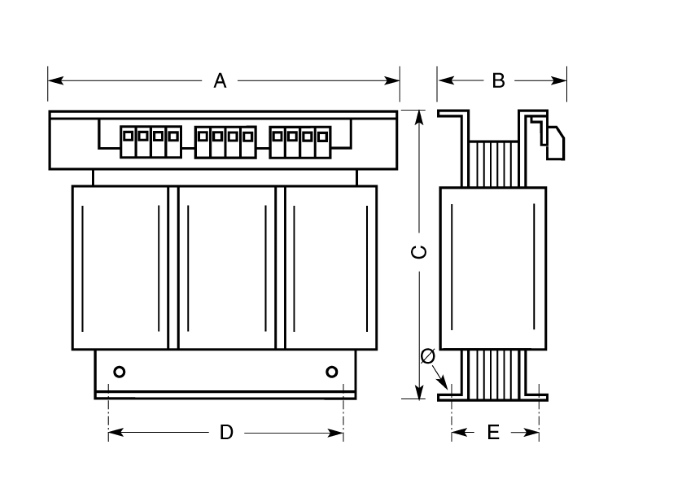Maattekening SPT4000