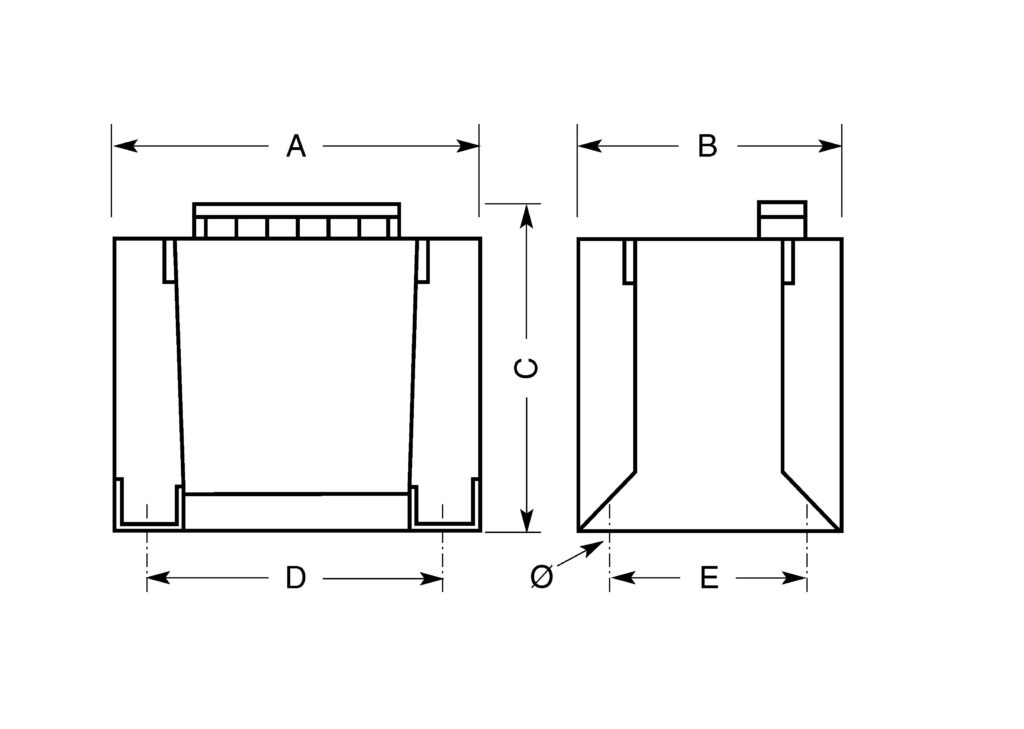 Maattekening TAB750