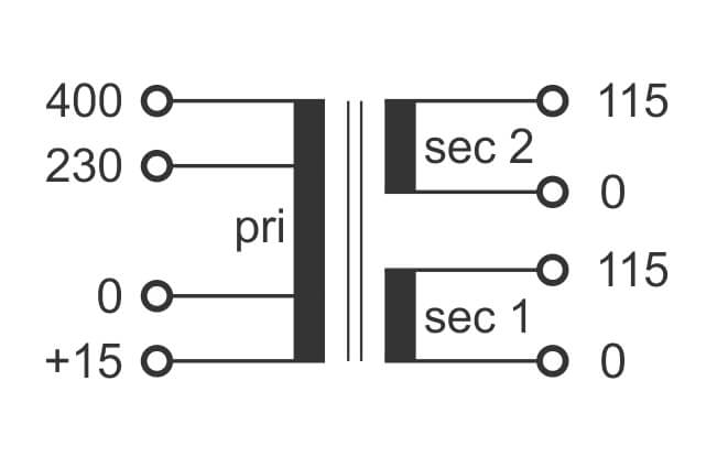Elektrisch schema 230TC6300