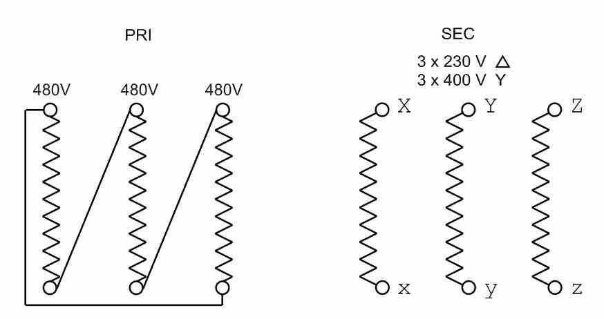 Elektrisch schema SPT20000/D/480